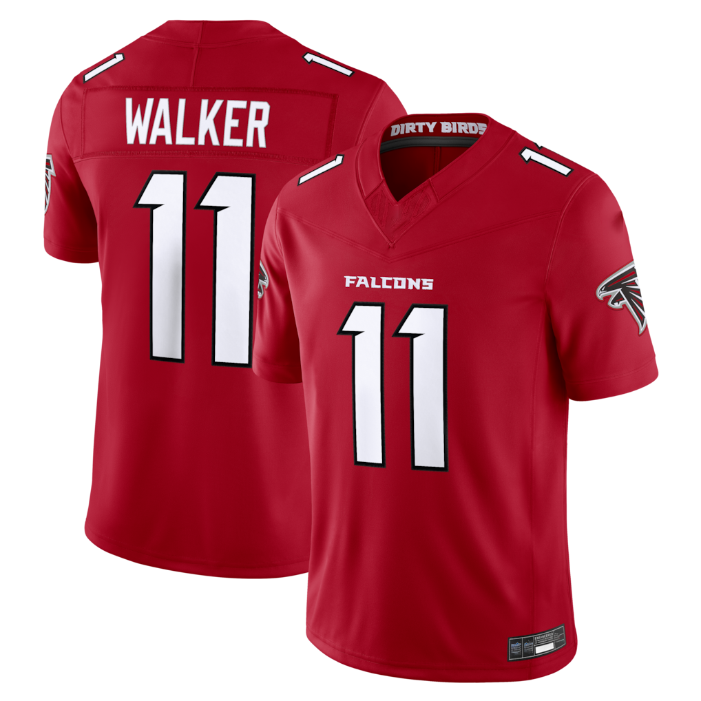 Friene A.Falcons #11 Jalon Walker Red Team Vapor F.U.S.E. Limited Stitched Jerseys