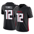 Friene A.Falcons #12 Avieon Terrell Player Black Alternate Vapor F.U.S.E. Limited Stitched Jerseys