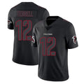 Friene A.Falcons #12 Avieon Terrell Player Black Impact Limited Game Stitched Jerseys