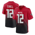 Friene A.Falcons #12 Avieon Terrell Player Red Home Game Stitched Jerseys