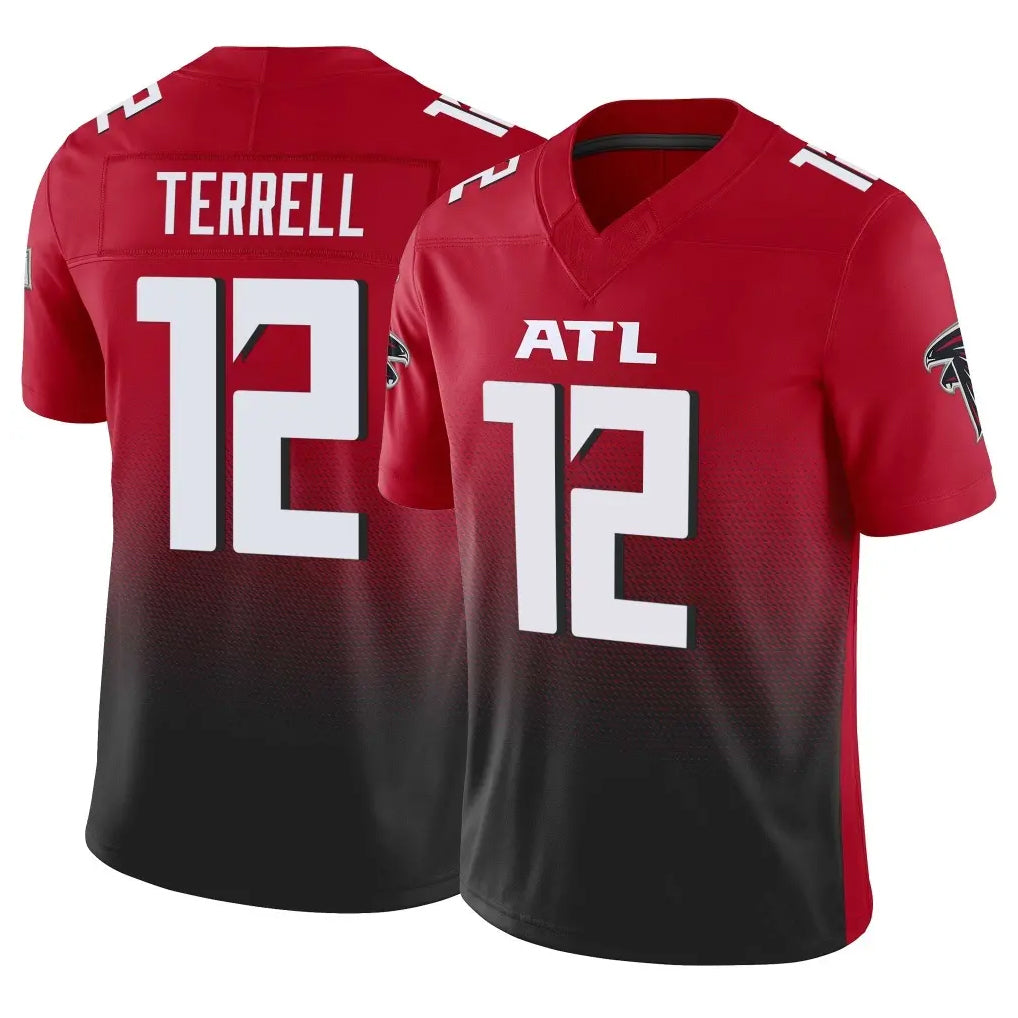Friene A.Falcons #12 Avieon Terrell Player Red Vapor F.U.S.E. Limited Stitched Jerseys