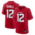 Friene A.Falcons #12 Avieon Terrell Red Game Stitched Jerseys