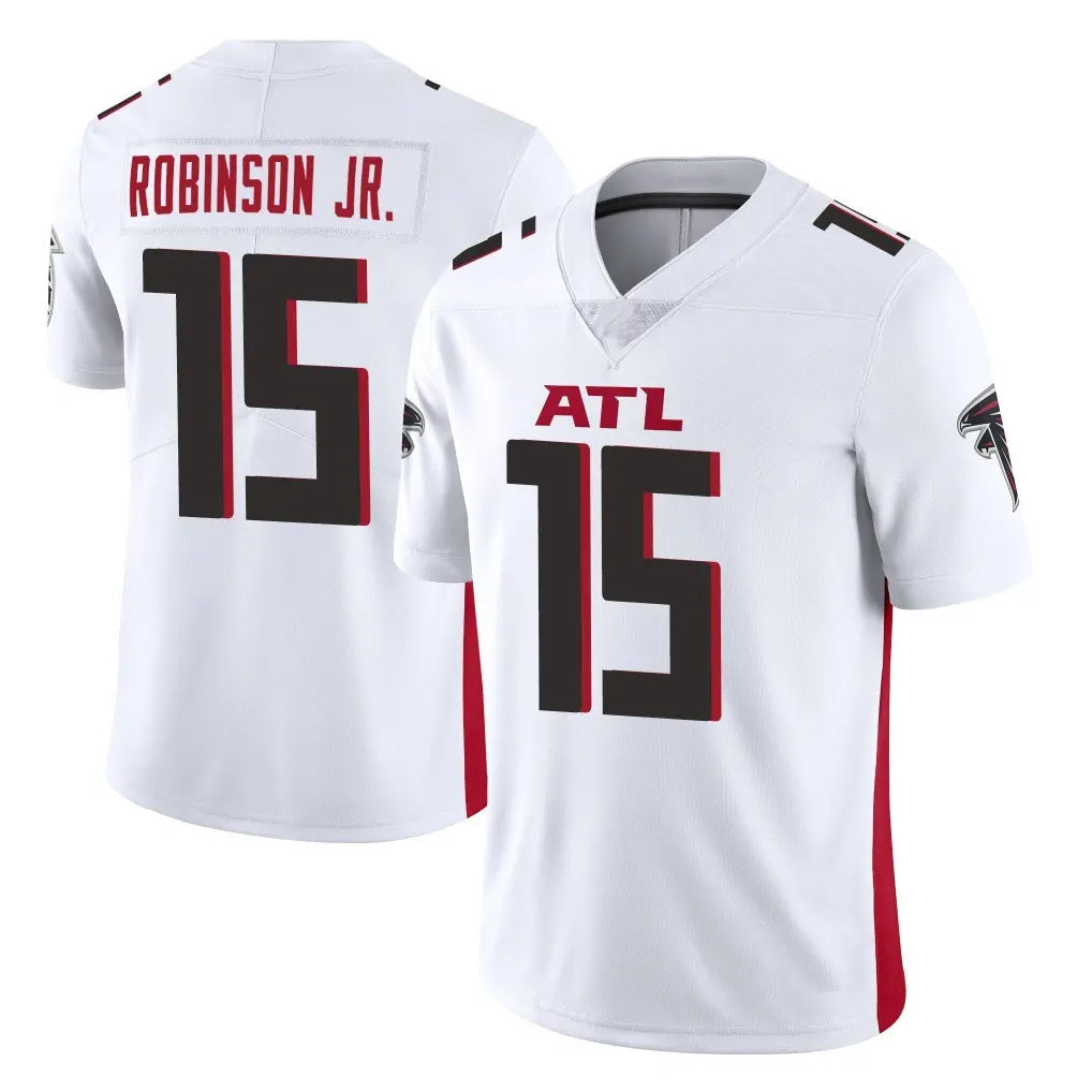 Friene A.Falcons #15 Brian Robinson Player White Vapor Untouchable Limited Home Game Stitched Jerseys