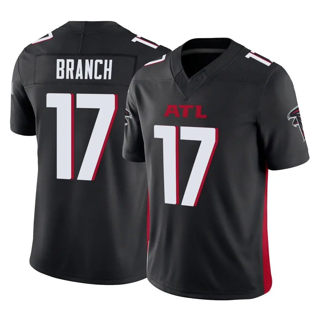 Friene A.Falcons #17 Zachariah Branch Player Black Alternate Vapor F.U.S.E. Limited Stitched Jerseys