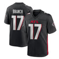 Friene A.Falcons #17 Zachariah Branch Player Black Home Game Stitched Jerseys