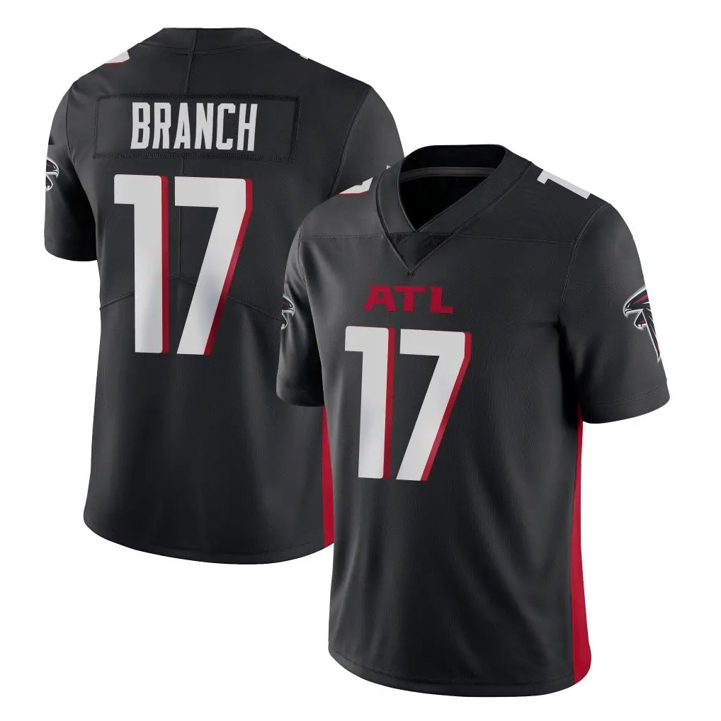 Friene A.Falcons #17 Zachariah Branch Player Black Vapor Untouchable Limited Home Game Stitched Jerseys