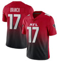 Friene A.Falcons #17 Zachariah Branch Player Red Vapor Untouchable Limited Home Game Stitched Jerseys