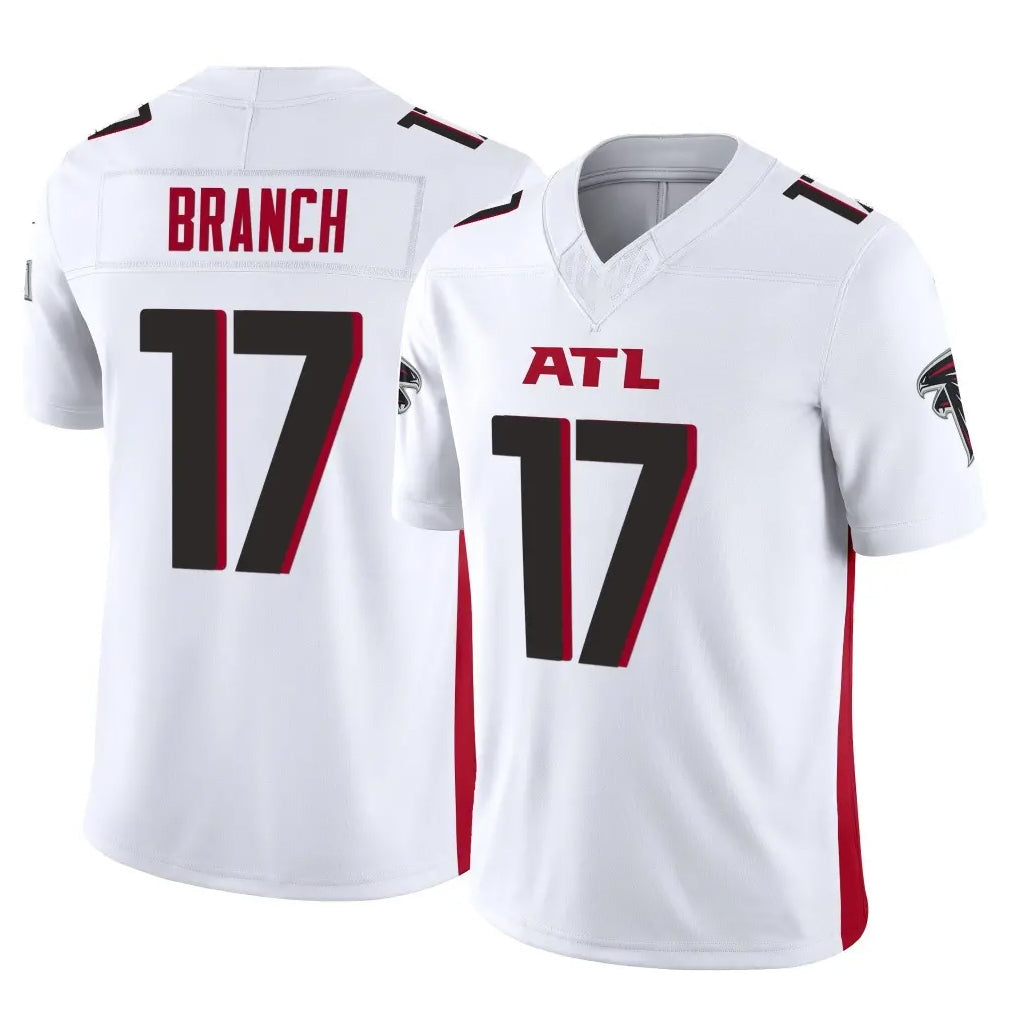 Friene A.Falcons #17 Zachariah Branch Player White Vapor F.U.S.E. Limited Stitched Jerseys
