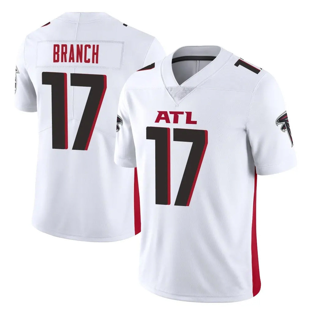 Friene A.Falcons #17 Zachariah Branch Player White Vapor Untouchable Limited Home Game Stitched Jerseys