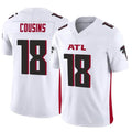 Friene A.Falcons #18 Kirk Cousins Player Vapor F.U.S.E. Limited Whtie Stitched Jerseys