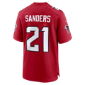 Friene A.Falcons #21 Deion Sanders Red Retired Player Game Stitched Jerseys