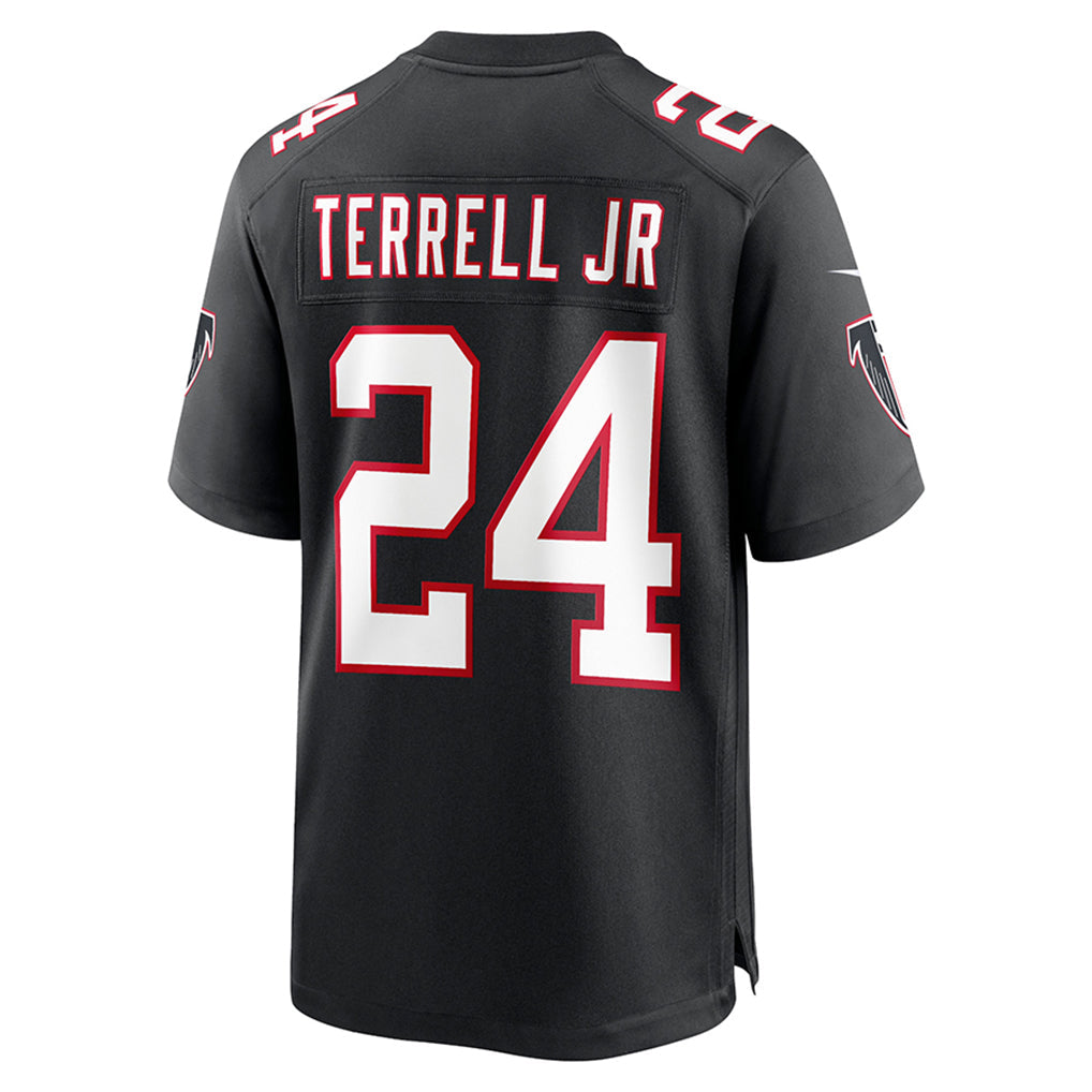 Friene A.Falcons #24 A.J. Terrell Jr. Player Black Alternate Home Game Stitched Jerseys