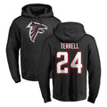 Friene A.Falcons #24 A.J. Terrell Jr. Player Black Salute to Service Hoodies Stitched Jerseys