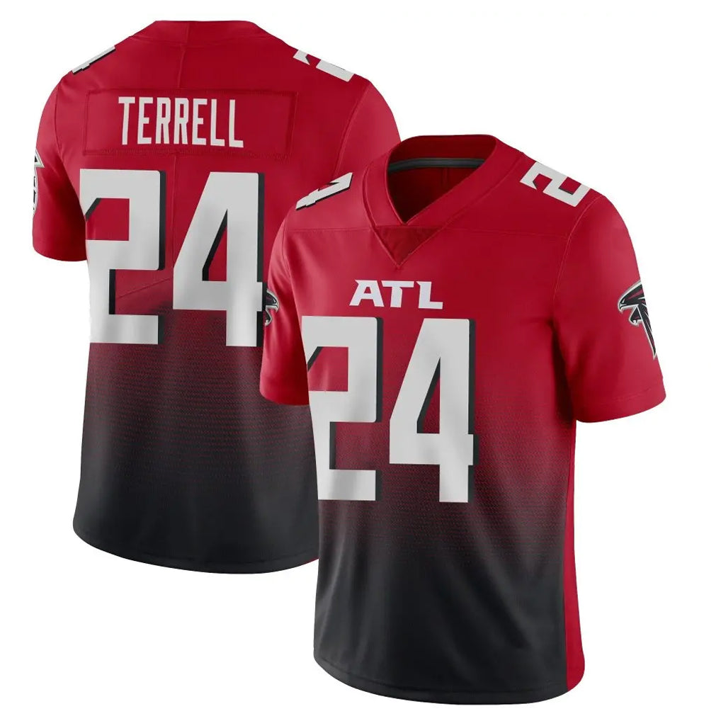 Friene A.Falcons #24 A.J. Terrell Jr. Player Red Vapor Untouchable Limited Home Game Stitched Jerseys