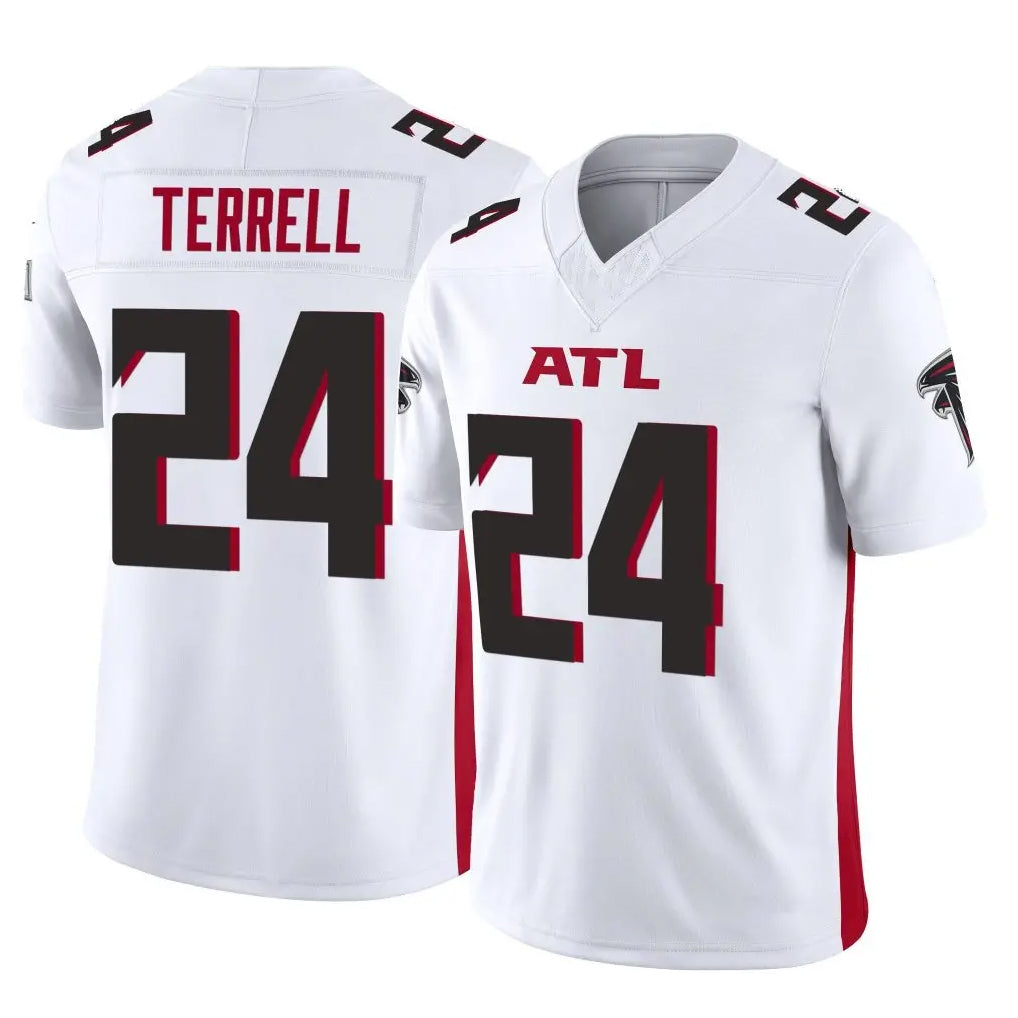 Friene A.Falcons #24 A.J. Terrell Player Vapor F.U.S.E. Limited Whtie Stitched Jerseys