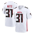 Friene A.Falcons #31 Xavier Watts Player White Home Game Stitched Jerseys