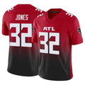 Friene A.Falcons #32 Cash Jones Player Red Vapor F.U.S.E. Limited Home Game Stitched Jerseys