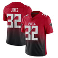 Friene A.Falcons #32 Cash Jones Player Red Vapor Untouchable Limited Home Game Stitched Jerseys
