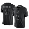 Friene A.Falcons #3 Jessie Bates III Player Black RFLCTV Limited Stitched Jerseys