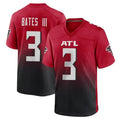 Friene A.Falcons #3 Jessie Bates III Player Red Home Game Stitched Jerseys