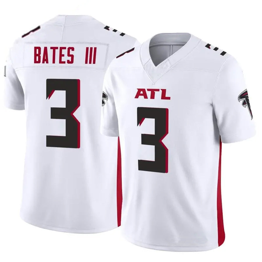 Friene A.Falcons #3 Jessie Bates III Player White Vapor F.U.S.E. Limited Stitched Jerseys