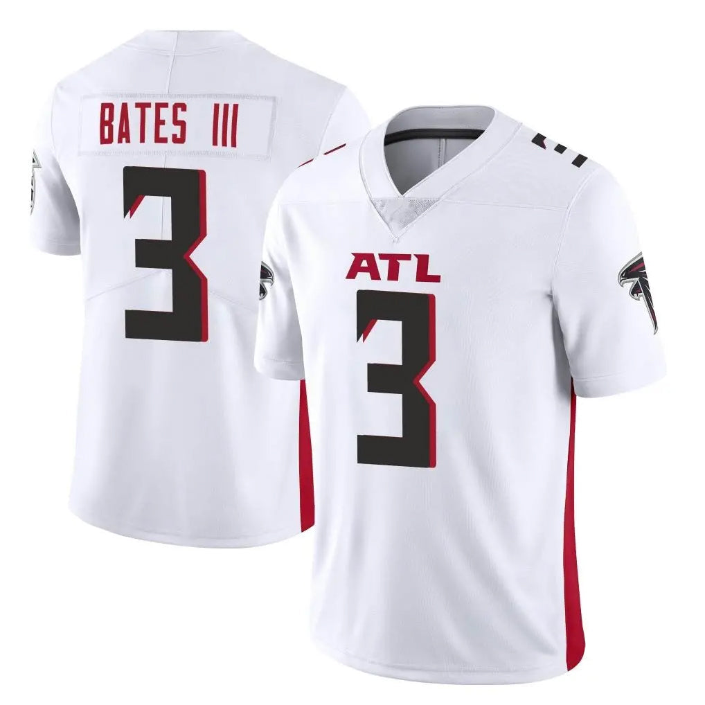 Friene A.Falcons #3 Jessie Bates III Player White Vapor Untouchable Limited Home Game Stitched Jerseys