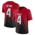 Friene A.Falcons #4 Jahan Dotson Player Red Vapor Untouchable Limited Home Game Stitched Jerseys