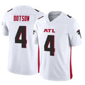 Friene A.Falcons #4 Jahan Dotson Player White Vapor F.U.S.E. Limited Stitched Jerseys