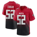 Friene A.Falcons #52 Samson Ebukam Player Red Home Game Stitched Jerseys