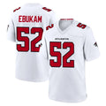 Friene A.Falcons #52 Samson Ebukam Player White Team Color Home Game Stitched Jerseys
