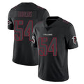Friene A.Falcons #54 Brandon Dorlus Player Black Impact Limited Game Stitched Jerseys