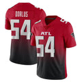 Friene A.Falcons #54 Brandon Dorlus Player Red Vapor Untouchable Limited Home Game Stitched Jerseys