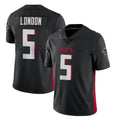 Friene A.Falcons #5 Drake London Player Black Vapor Untouchable Limited Home Game Stitched Jerseys