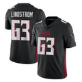 Friene A.Falcons #63 Chris Lindstrom Player Black Vapor Untouchable Limited Home Game Stitched Jerseys