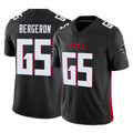 Friene A.Falcons #65 Matthew Bergeron Player Black Vapor F.U.S.E. Limited Home Game Stitched Jerseys
