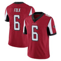 Friene A.Falcons #6 Nick Folk Player Red Color Vapor Untouchable Limited Home Game Stitched Jerseys
