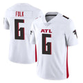 Friene A.Falcons #6 Nick Folk Player White Vapor Untouchable Limited Home Game Stitched Jerseys
