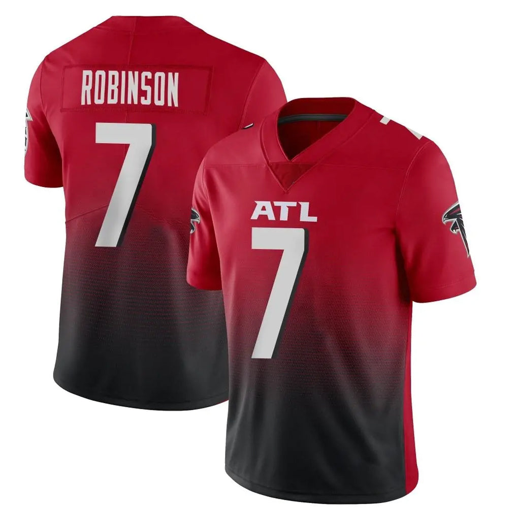 Friene A.Falcons #7 Bijan Robinson Player Red Vapor Untouchable Limited Home Game Stitched Jerseys