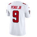 Friene A.tlanta Falcons #9 Michael Penix Jr. White Vapor F.U.S.E. Stitched Limited Jerseys