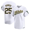 Friene Athletics #25 Brent Rooker Player White Limited Home Stitched Jersey
