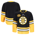 Friene B.Bruins Black 100th Anniversary Authentic Pro Stitched Jerseys