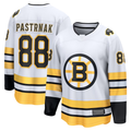 Friene B.Bruins #88 David Pastrnak White Away Breakaway Player Stitched Jerseys