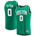 Friene B.Celtics #0 Jayson Tatum Kelly Green Big & Tall Fast Break Player Jerseys - Icon Edition