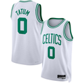 Friene B.Celtics #0 Jayson Tatum White Swingman Jerseys - Association Edition