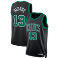 Friene B.Celtics #13 Paul George Black Swingman Jerseys - Statement Edition
