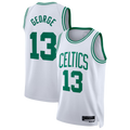 Friene B.Celtics #13 Paul George White Swingman Jerseys - Association Edition