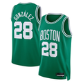 Friene B.Celtics #28 Hugo Gonz¨¢lez Kelly Green Swingman Jerseys - Icon Edition