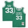Friene B.Celtics #33 Larry Bird Mitchell & Ness Kelly Green 198586 Hardwood Classics Throwback Team Jerseys
