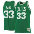 Friene B.Celtics #33 Larry Bird Mitchell & Ness Kelly Green Hardwood Classics Swingman Jerseys