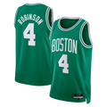 Friene B.Celtics #4 Mitchell Robinson Kelly Green Swingman Jerseys - Icon Edition